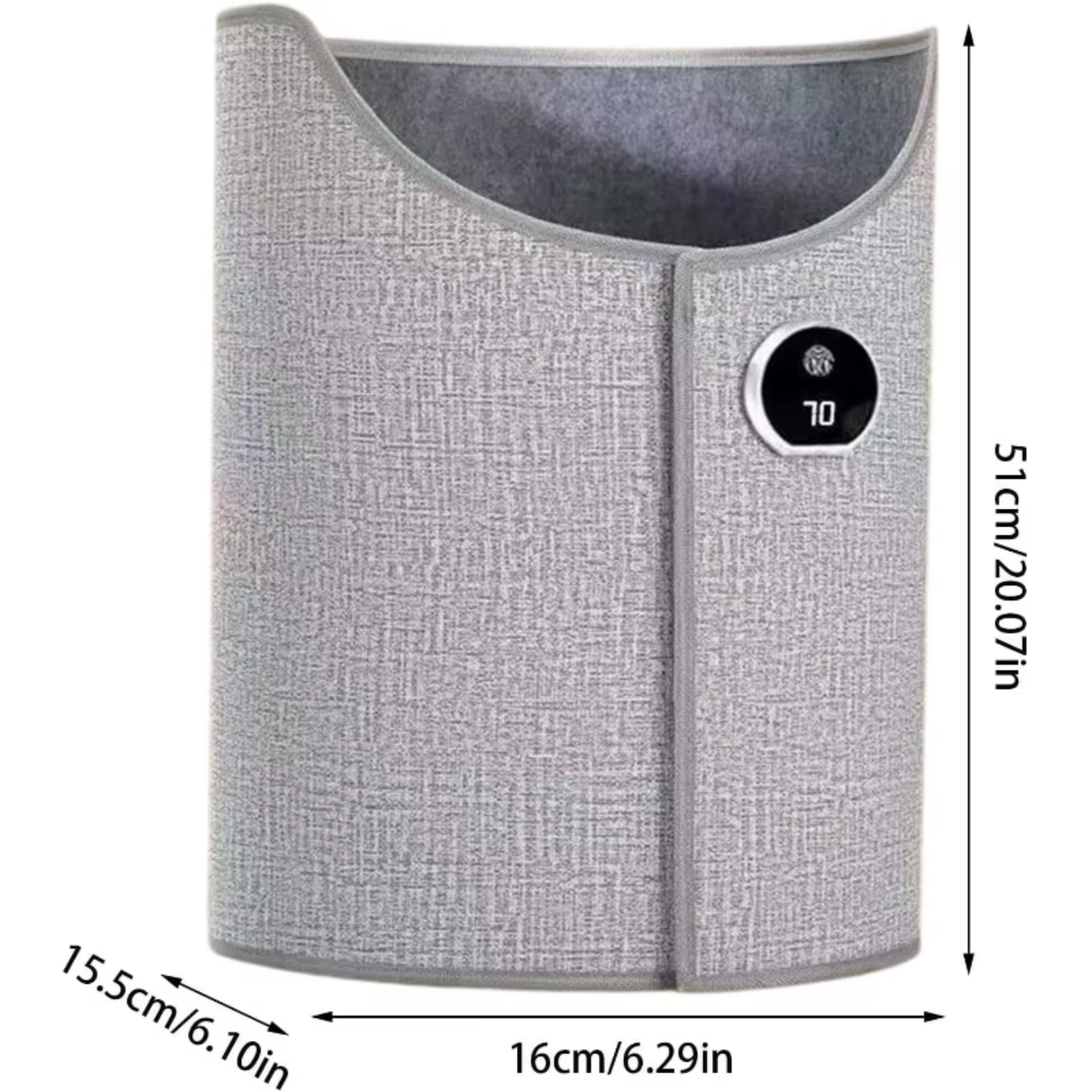 calentador de piernas plegable